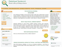 Tablet Screenshot of detektywi.interklasa.pl