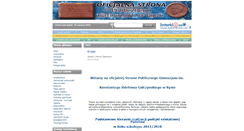 Desktop Screenshot of gimryn.szkoly.interklasa.pl